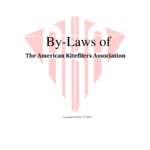 2012 By-Laws Of The American Kitefliers Association